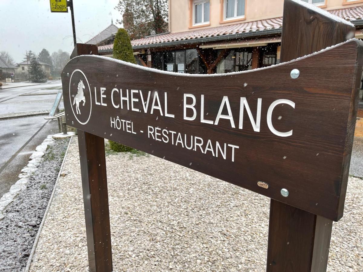 Le Cheval Blanc - Lac Du Der - Logis Hotel Giffaumont-Champaubert Exterior foto
